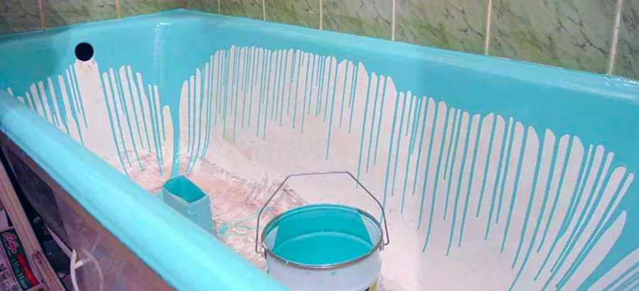 Реставрация ванн жидким акрилом: технология нанесения нового покрытия