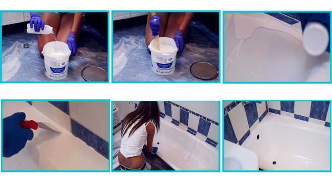 Краска для чугунной ванны: как выбрать материалы | в мире краски