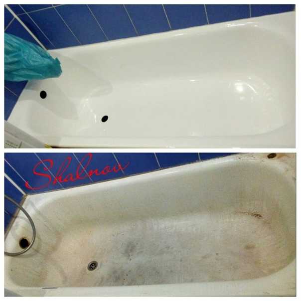 Реставрация ванны жидким акрилом: выбор материала и технология проведения работ