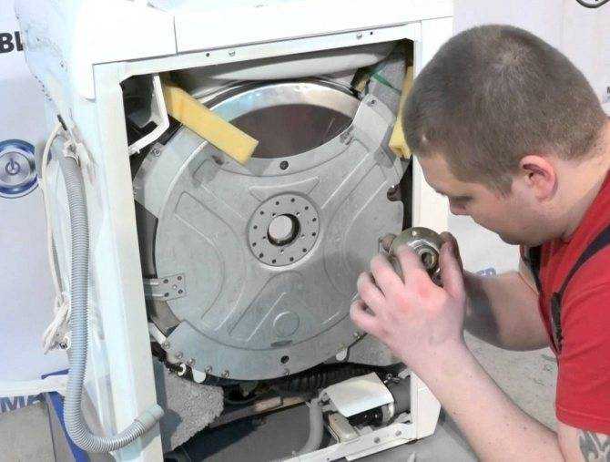Как поменять подшипник на стиральной машине indesit
