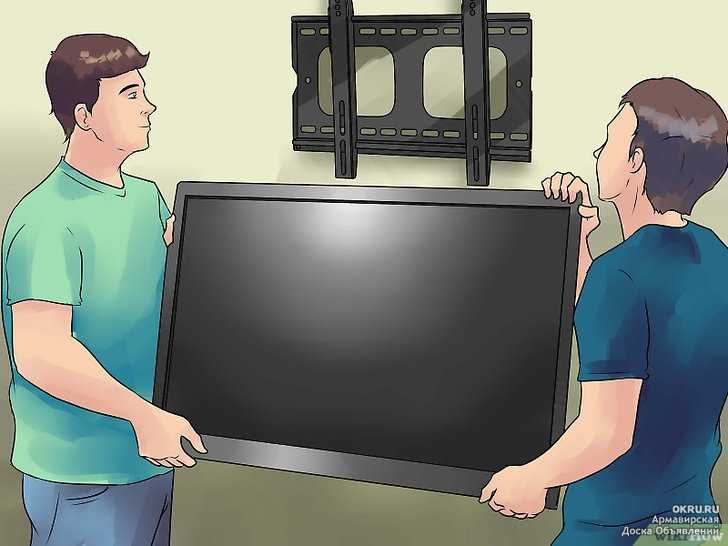 Как правильно установить кронштейн для телевизора на стену и не только