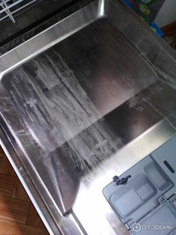 Посудомоечная машина оставляет налет – как решить проблему