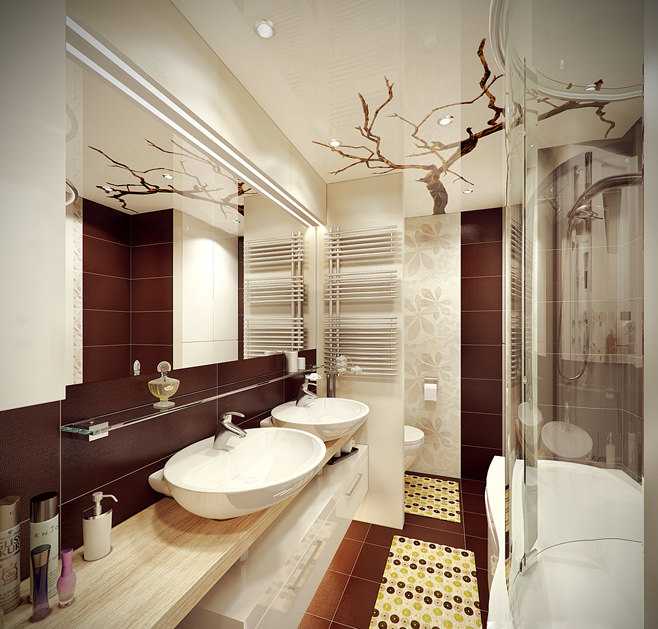 Дизайн совмещенного санузла (168 фото): идеи интерьера ванной комнаты с туалетом, готовые проекты совместных санузлов. как правильно оформить комнату с душевой? варианты расположения сантехники
