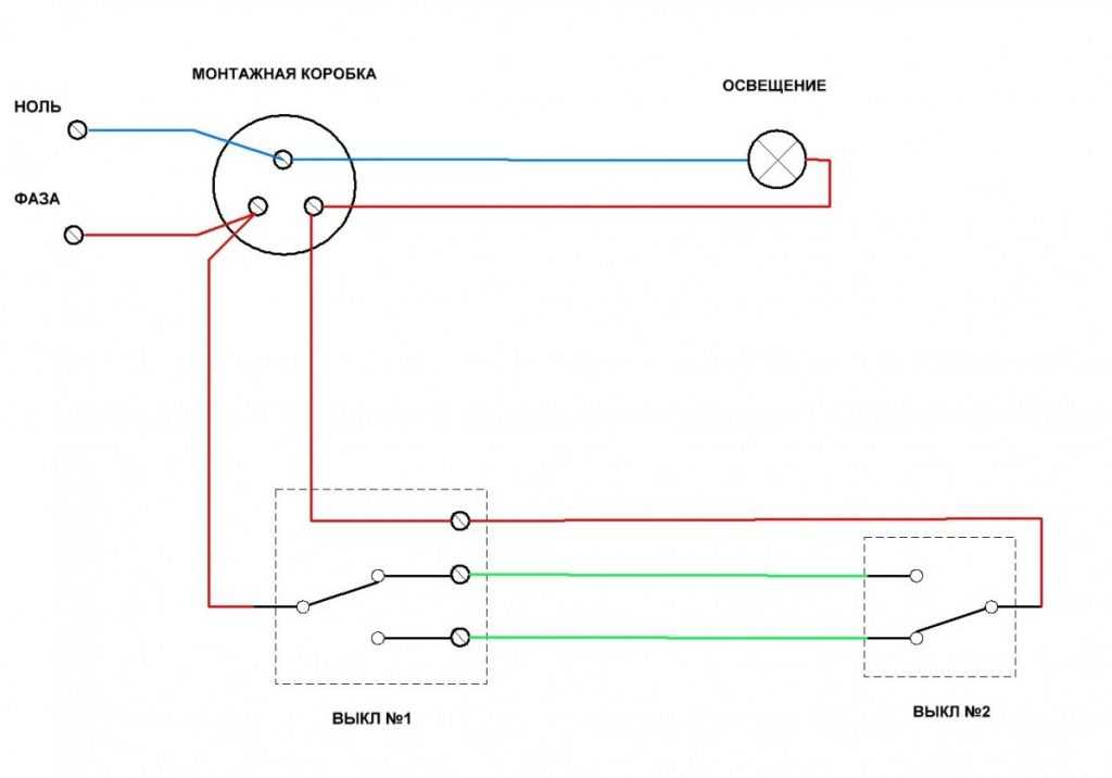 Схема подключения проходного выключателя: советы и пошаговое описание монтажных работ (125 фото + видео)