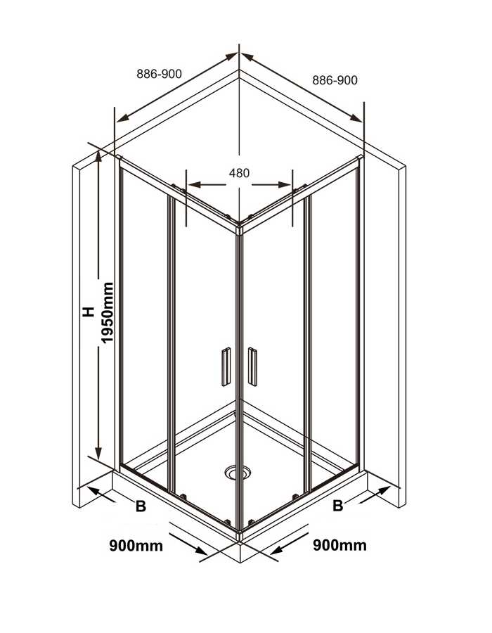 Размеры душевых кабин, как определить удобные размеры именно для вас - самстрой - строительство, дизайн, архитектура.