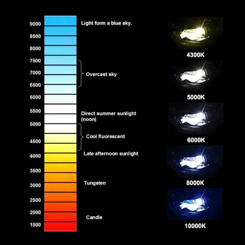 Cветодиодные лампы: теплый свет или холодный, чем отличаются