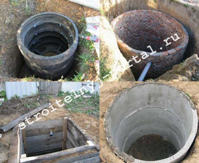 Как сделать канализационную яму из покрышек