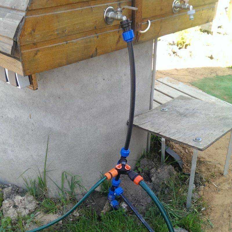 Как организовать ввод воды в дом: схемы разводки водопровода + инструктаж по обустройству