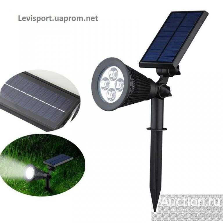 Уличное освещение на солнечных батареях: виды автономных фонарей и варианты применения