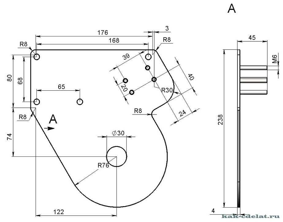 Как изготовить трубогиб своими руками для профильной трубы: размеры, чертежи