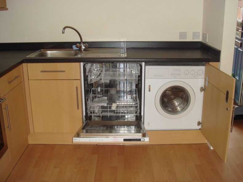 Установка посудомоечной машины в готовую кухню: варианты и порядок установки машины