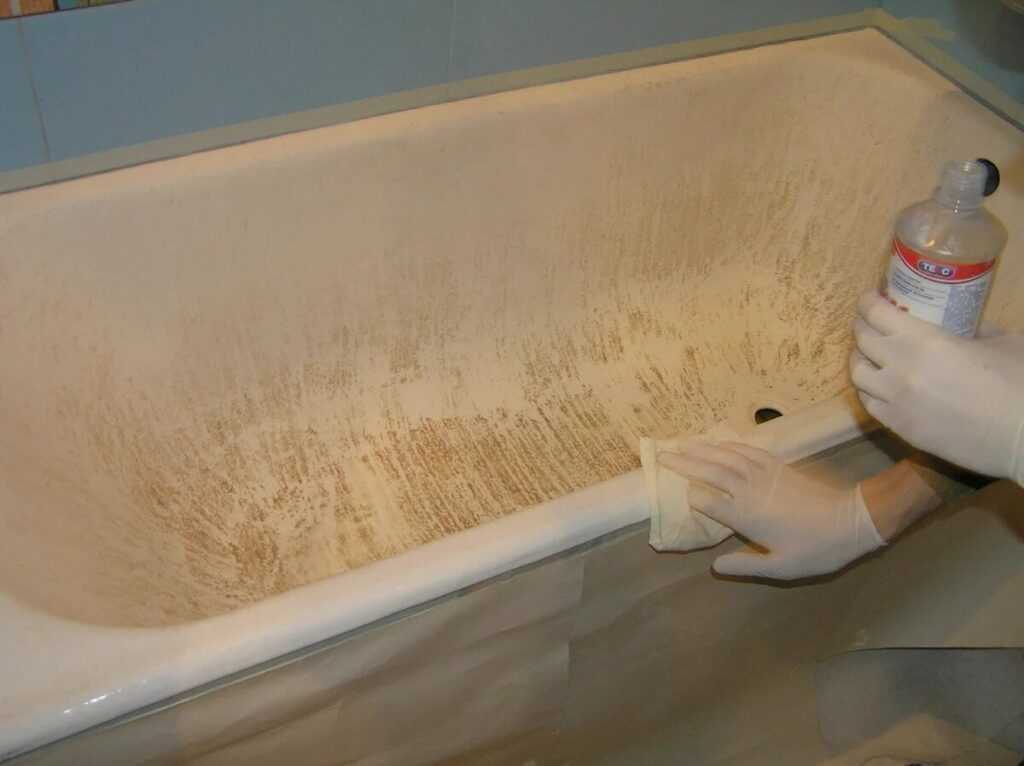 Восстановление эмали ванны: чем заделать скол эмали и другие повреждения на ванной