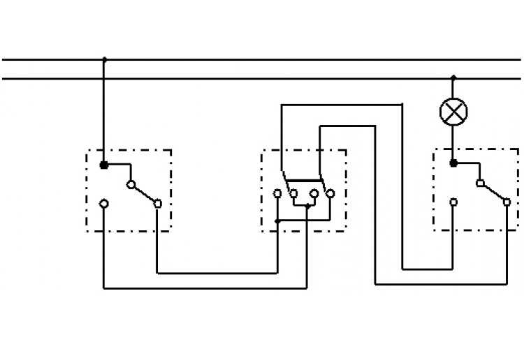 Проходной выключатель: простая схема подключения своими руками (инструкция с фото и видео)