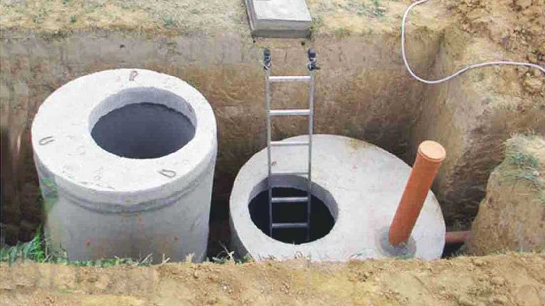 Установка бетонных колец для канализации - всё о канализации