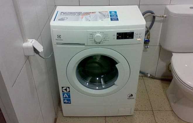 Правильное расположение розетки для стиральной машины