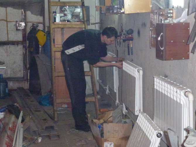 Как сделать отопление в гараже своими руками: схема системы водяного отопления и от электричества