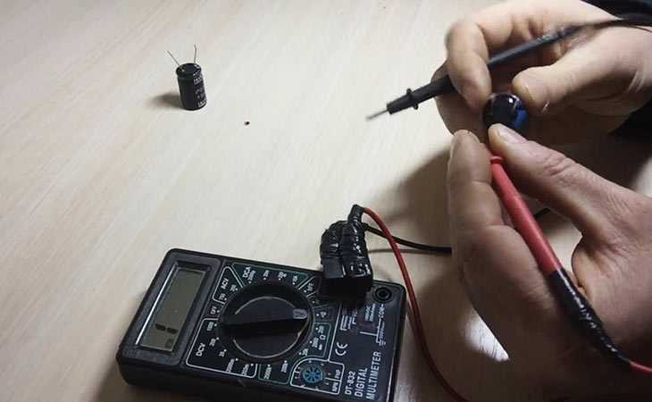 Как прозвонить конденсатор мультиметром: инструкция и методы проверки