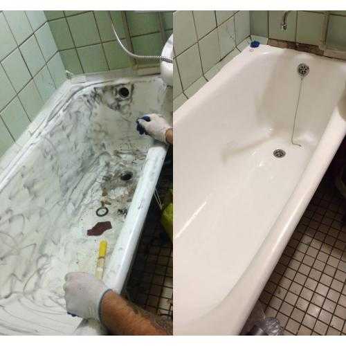 Ремонт чугунной ванны своими руками: распространенные повреждения и их устранение