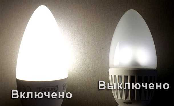 Почему горит лампа накаливания при выключенном выключателе
