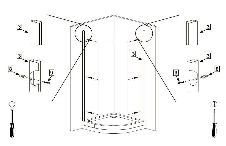 Ремонт душевых кабин: замена стекла, которое лопнуло или разбилось, почему взрываются дверцы душа, и чем заменить разбитую деталь