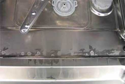 Как отмыть посудомоечную машину от белого налета народными средствами