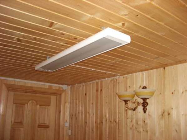 Инфракрасное отопление частного дома — пленочное, потолочное, панелями