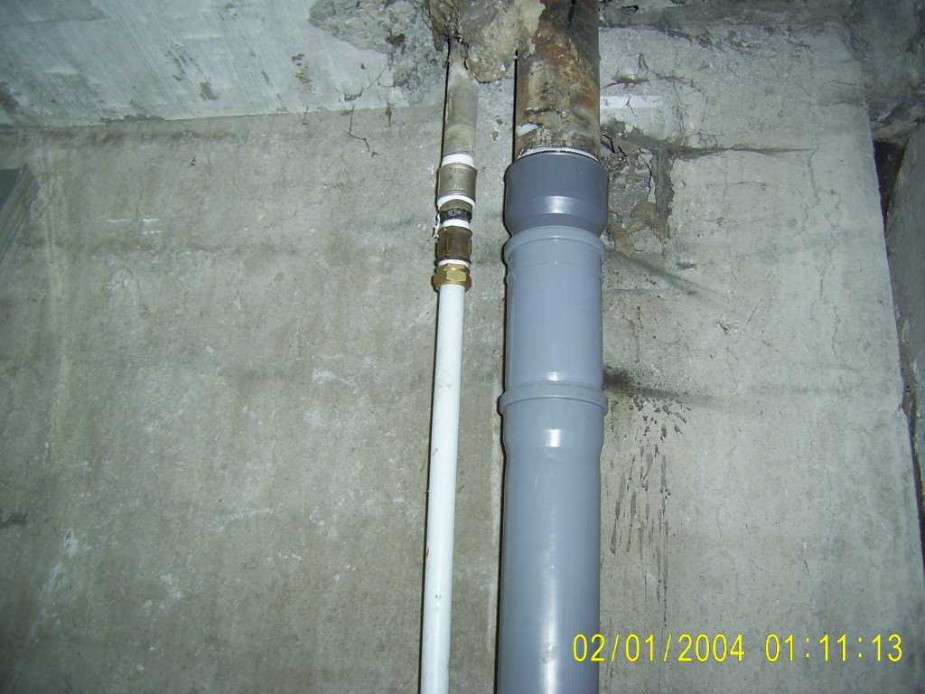 Замена канализационных труб в квартире своими руками: демонтаж старых и сборка новых
