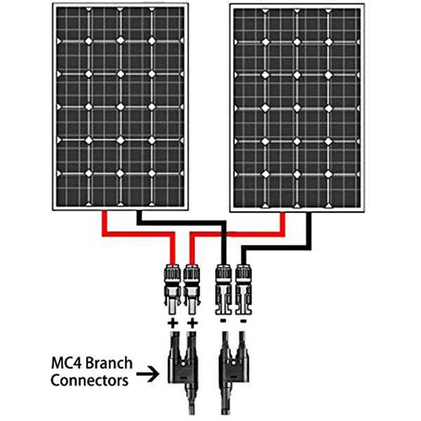 Подключение солнечных панелей, схемы соединения