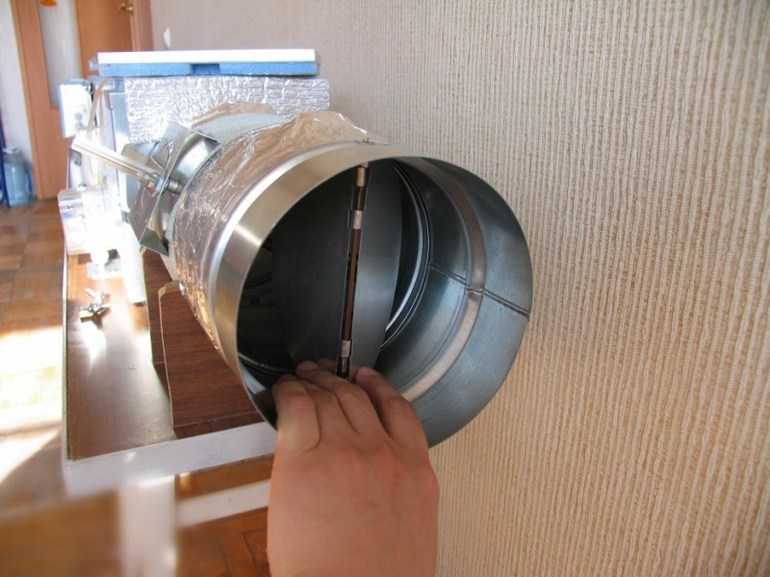 Обратный клапан на вентиляцию - 120 фото изготовления и монтажа