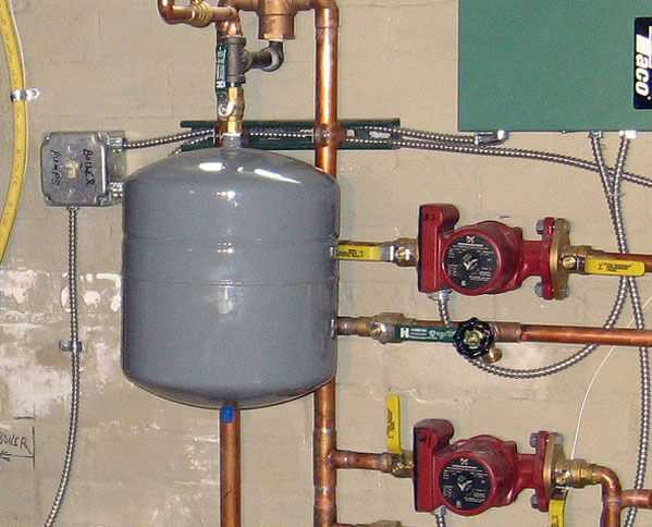 Установка расширительного бака 🌡 в системе отопления закрытого типа