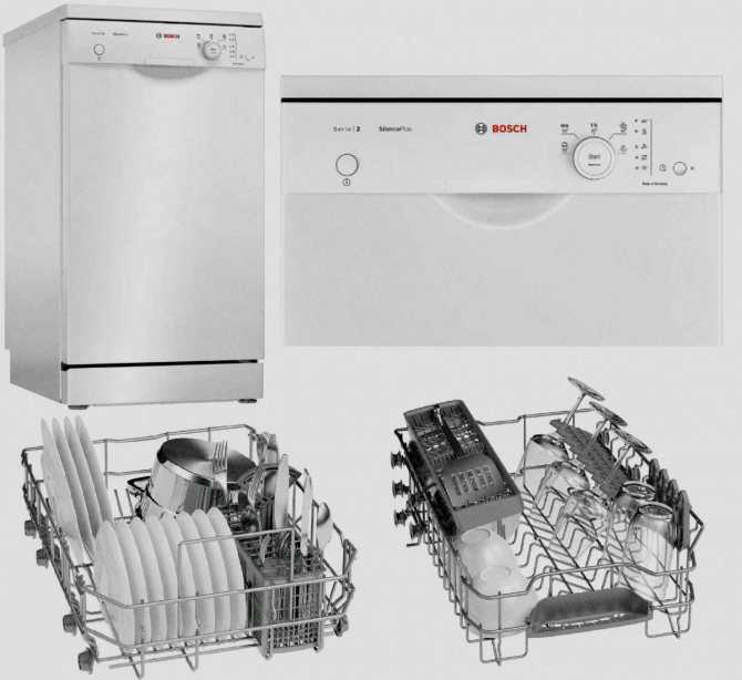 Рейтинг посудомоечных машин bosch 45 см: лучшие встраиваемые модели