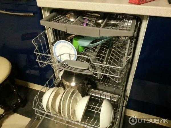Первый запуск посудомоечной машины в домашних условия