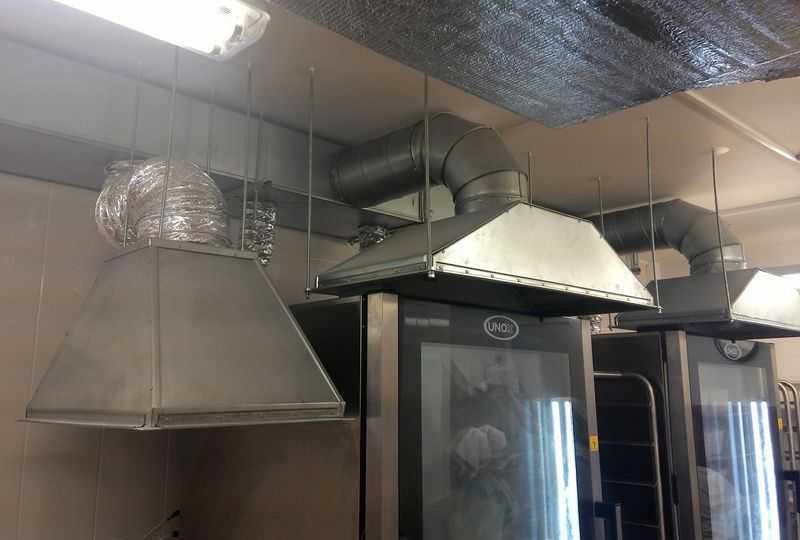 Вентиляция в многоквартирном доме для пекарни