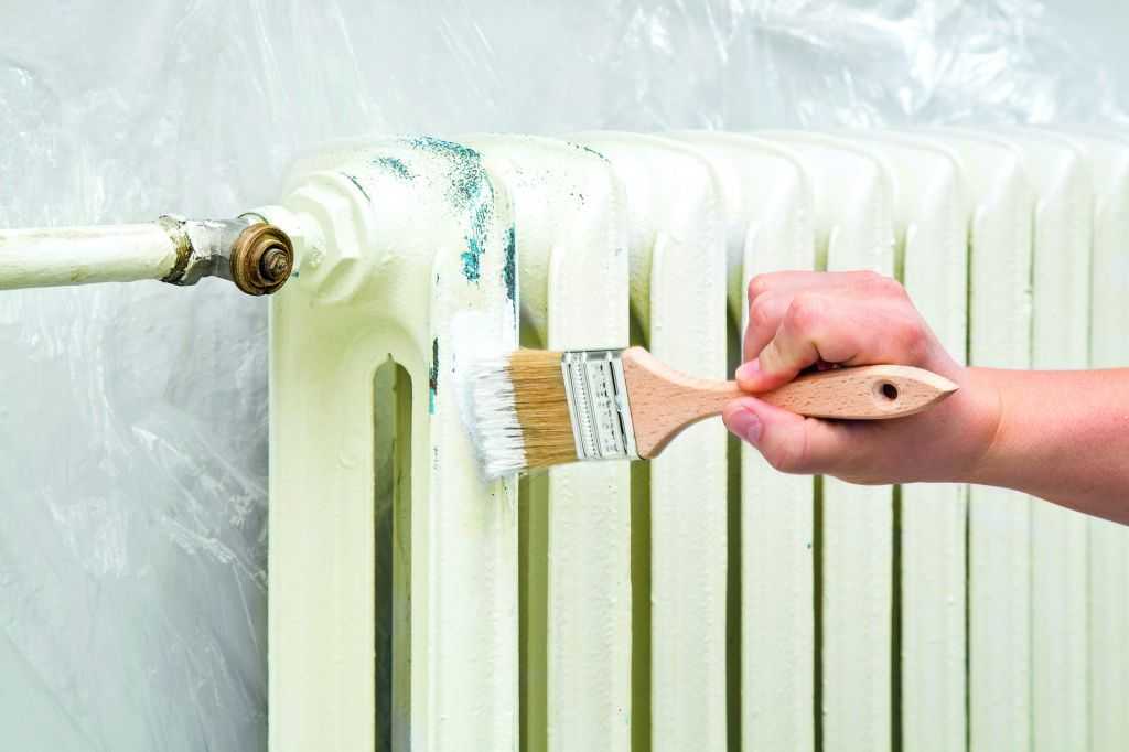 Каким видом краски рекомендуется красить радиаторы отопления