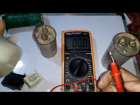 Как проверить или прозвонить конденсатор мультиметром