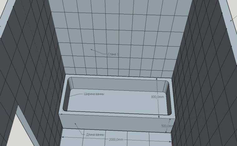 Как рассчитать плитку на стены ванной комнаты?