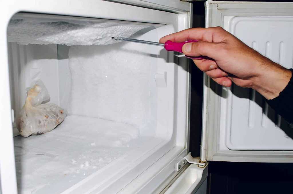 Правила и инструкция по разморозке холодильника indesit