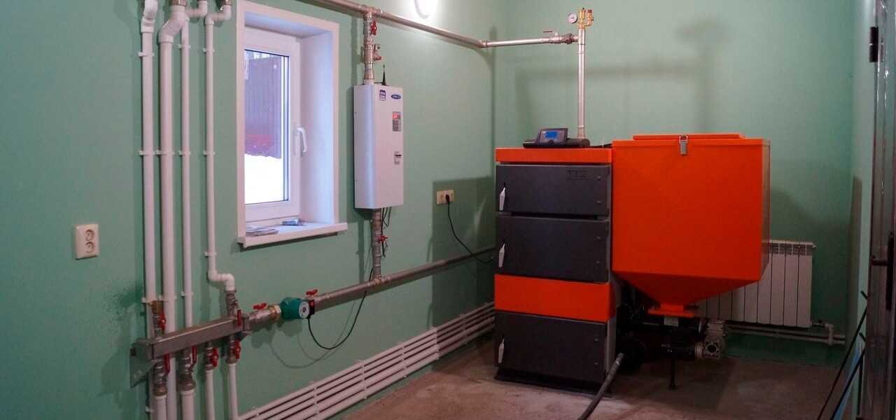 Монтаж отопления в каркасном доме 100 кв.м. с электрическим котлом