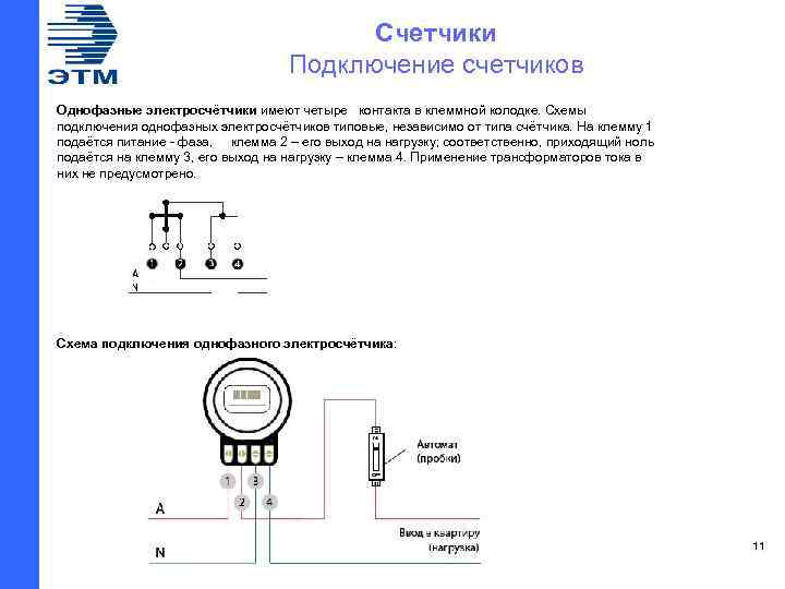 Схема подключения электросчетчика: в частном доме или квартире, старого счетчика
