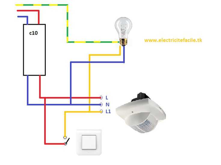 Датчик движения для включения света: как правильно подключить? схемы монтажа | портал о системах видеонаблюдения и безопасности