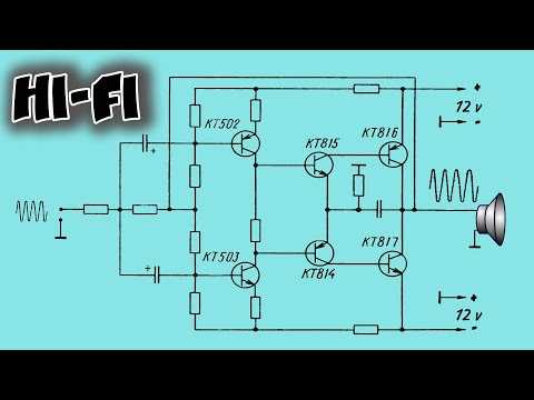 Схемы усилителей звука на микросхемах серии tda