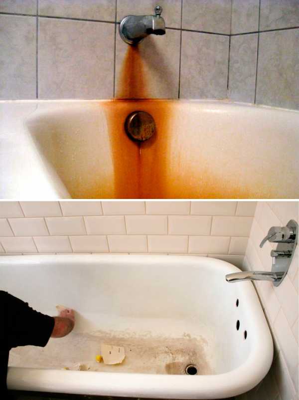 Как очистить ванну до бела домашними средствами без вреда для эмали