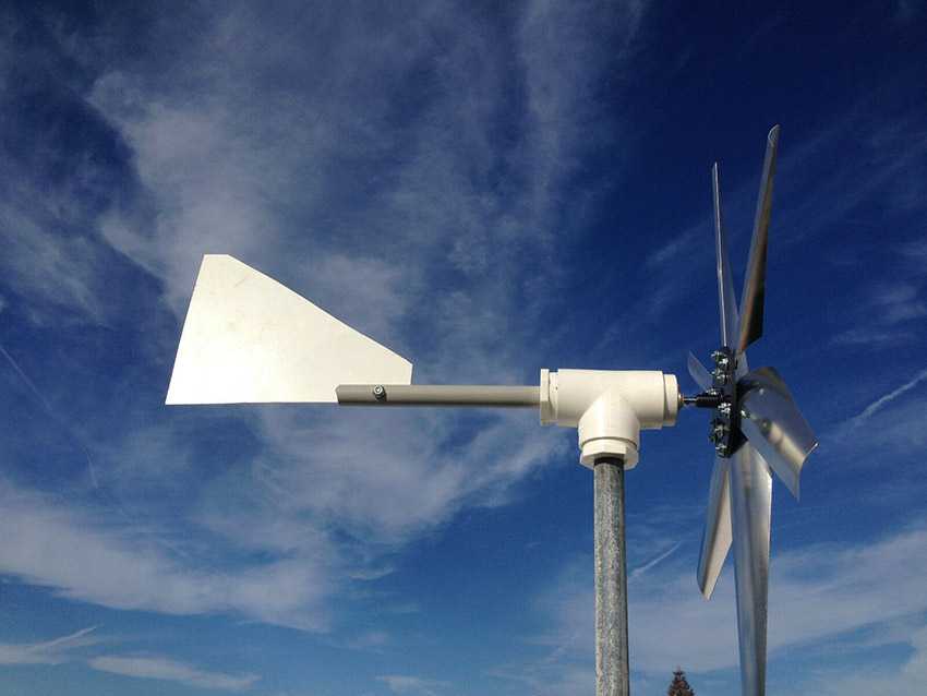 Принцип работы двигателей ветряной электростанции