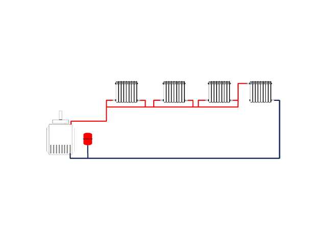 Расчет однотрубной системы отопления: что учитывать при расчете + практически пример