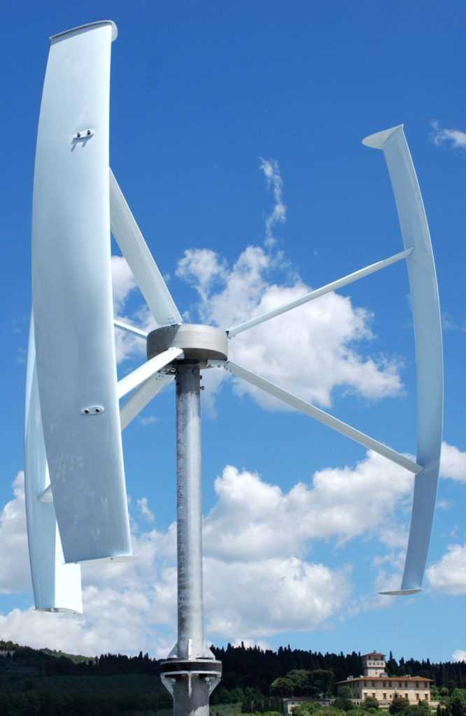 Ветрогенератор турбинного типа: устройство и принцип работы