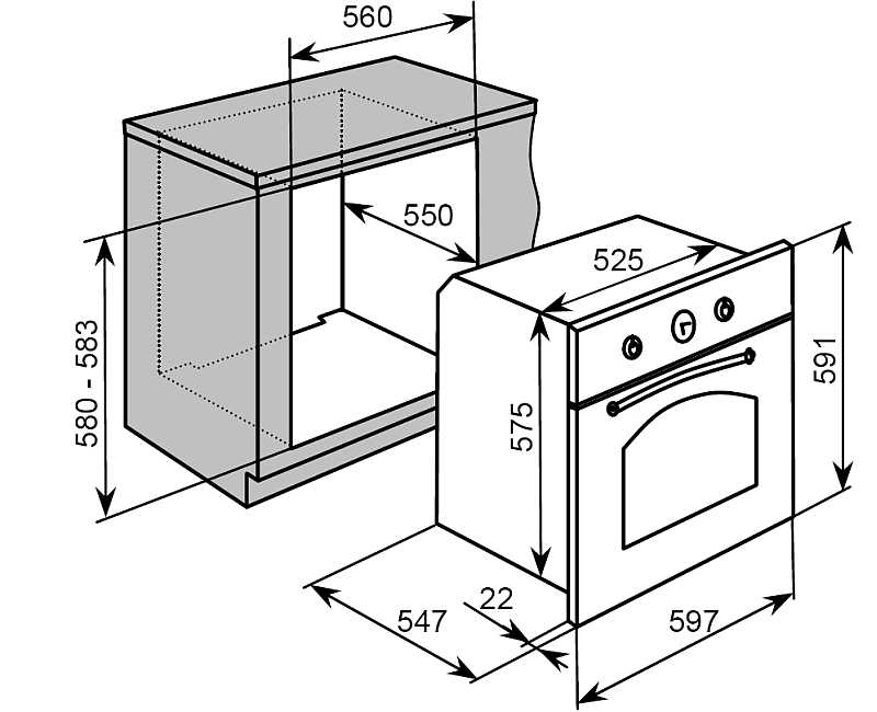 Установка газового духового шкафа: правила монтажа газовой духовки
