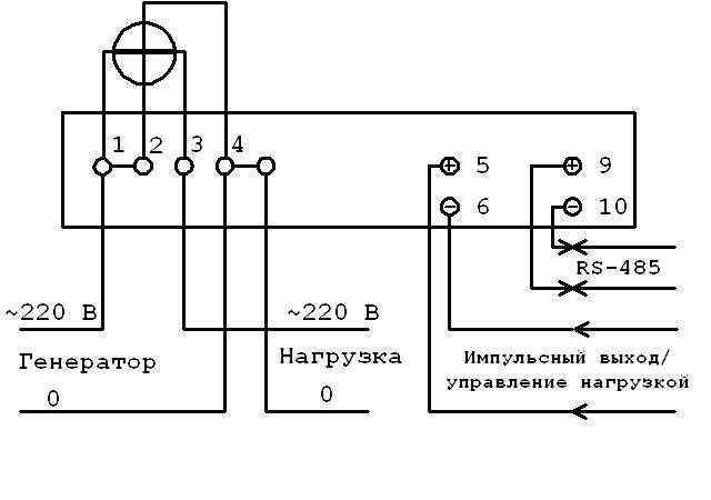 Как подключить электрический счетчик в частном доме по схеме своими руками - vodatyt.ru