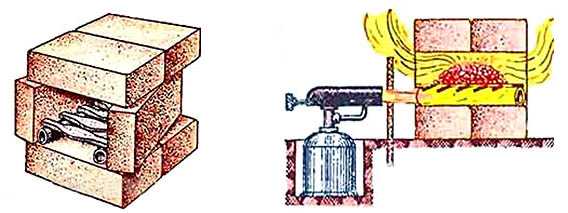 Кузнечный горн своими руками: самодельная газовая и угольная горелка, как сделать, инструкция