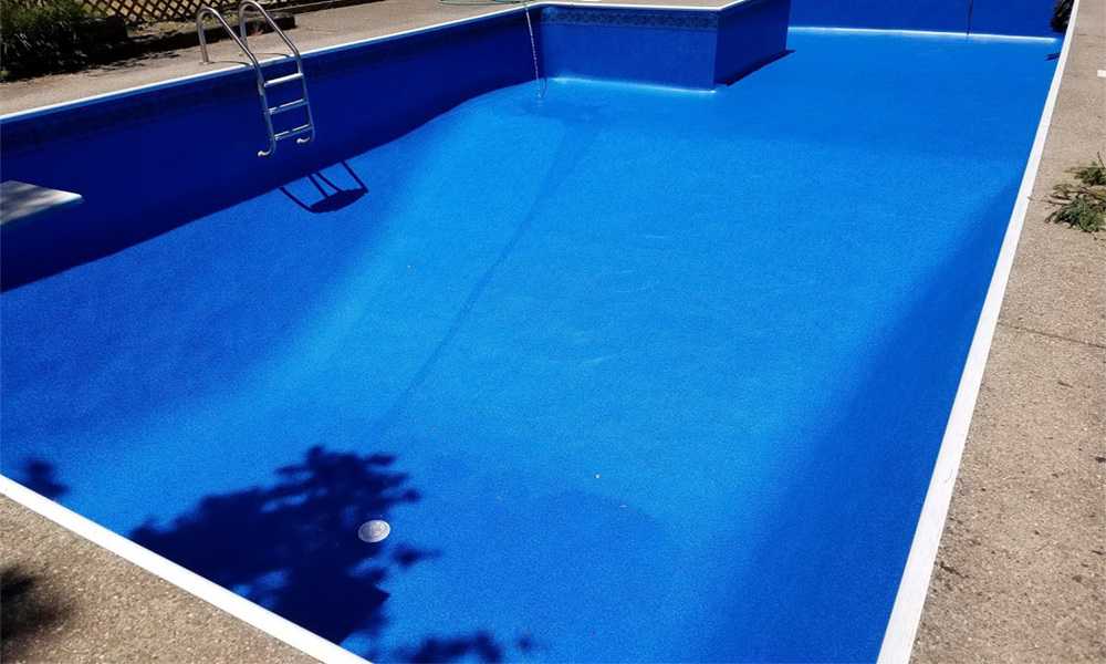 Пленка для бассейна: цены на голубую пленку и технология монтажа своими руками