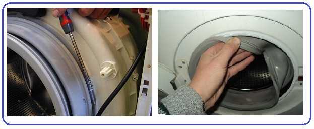 Как заменить манжету на стиральной машине siemens?